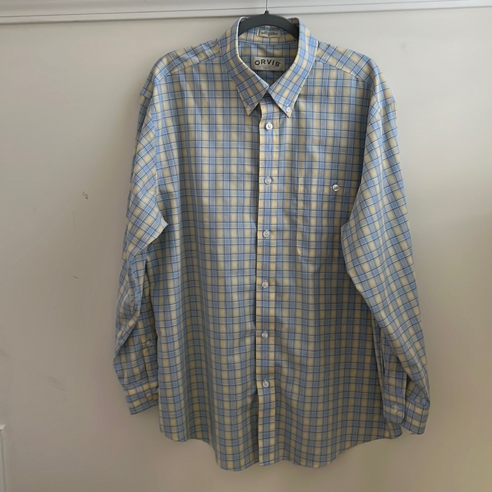 NWOT, XL, Orvis Cotton Shirt
